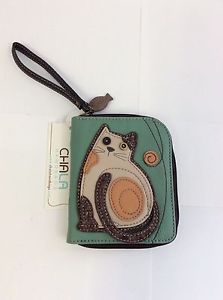 Chala Slim Cat Mini Crossbody Handbag - Convertible Strap, Cat Lovers Gift